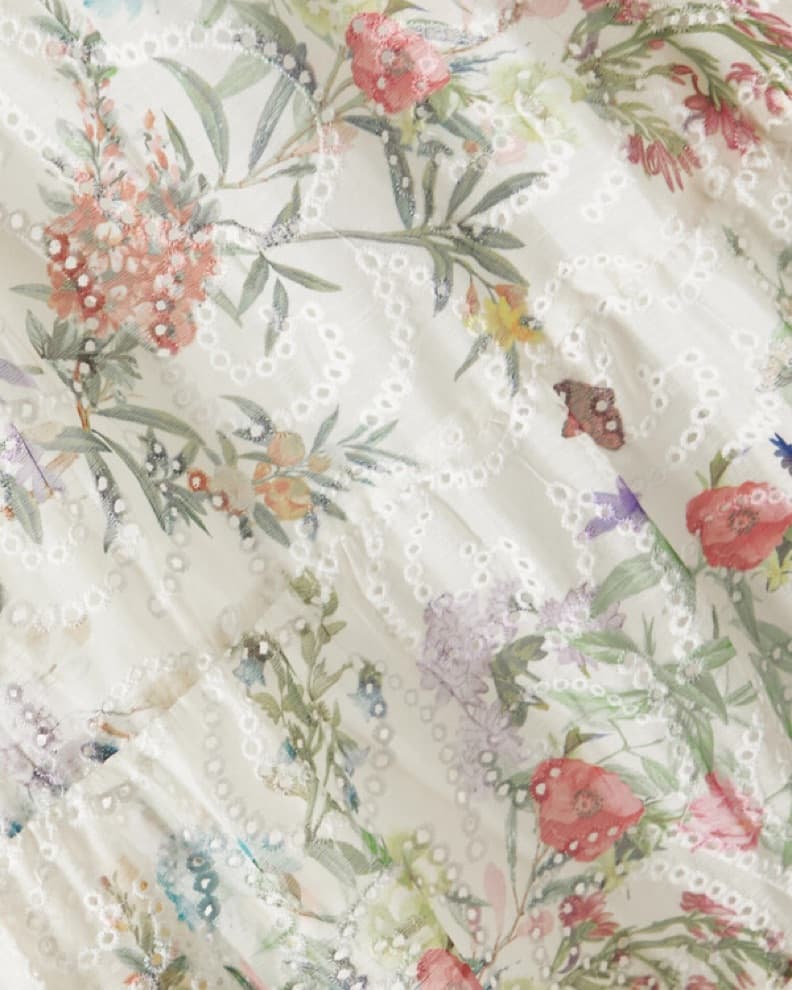 Alice + Olivia Karolina Embroidered Maxi - Image 5
