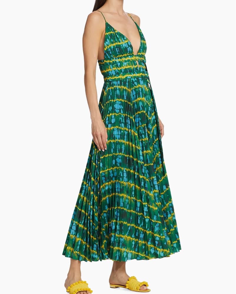 Altuzarra Winda Dyed Buckle Midi Dress - Image 5