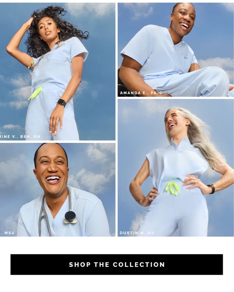 FIGS Open Skies Scrub Set (light blue) - Image 2