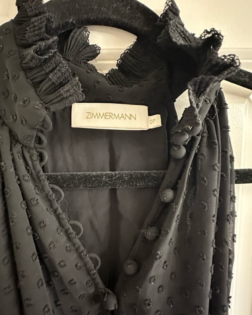 Zimmermann Black Dress  - Image 3