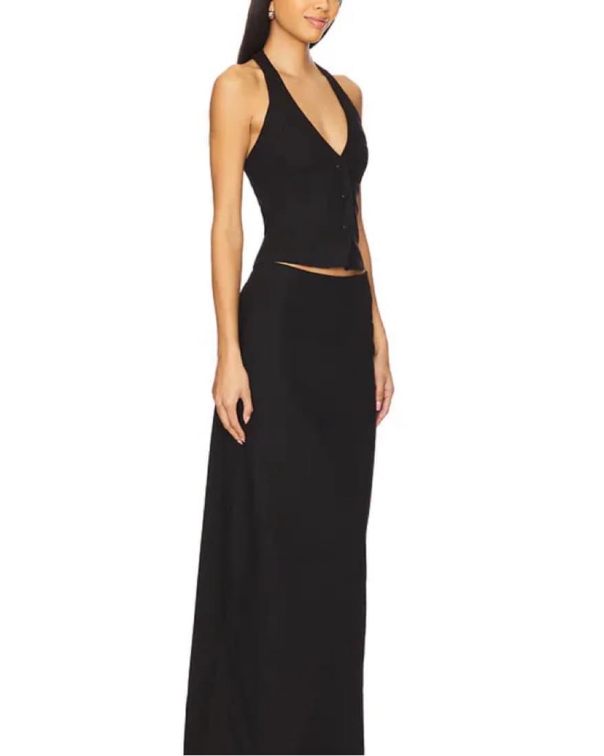 Revolve Black Skirt Set - Image 2