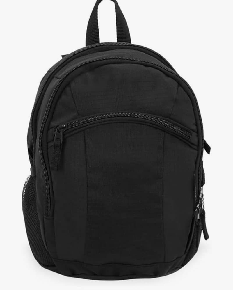 Black mini backpack - Image 1