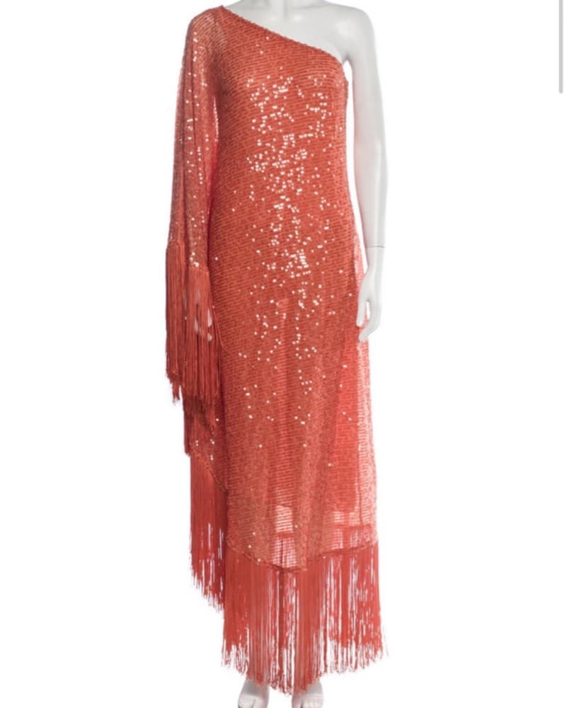 Taller Marmo Fringe Dress - Image 1