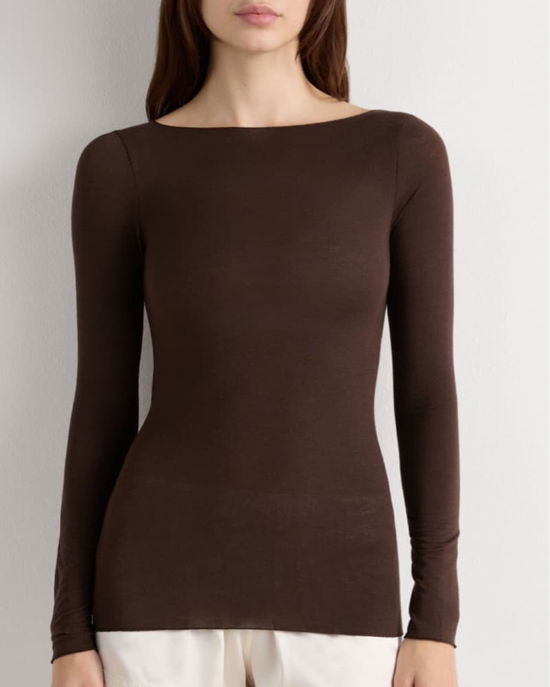 Viral Brown Intimissimi Top - Image 2