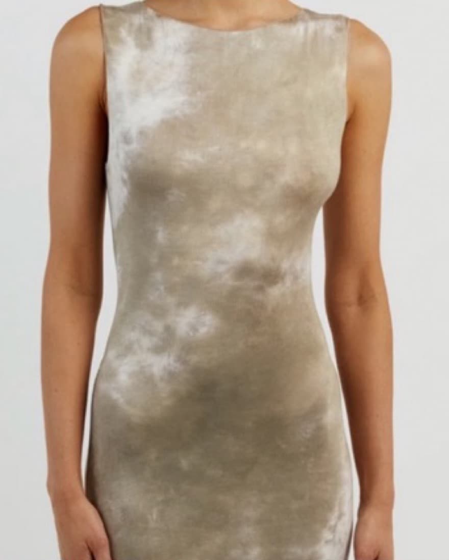 DISSH Tie Dye Midi In Casper Moss - Image 2