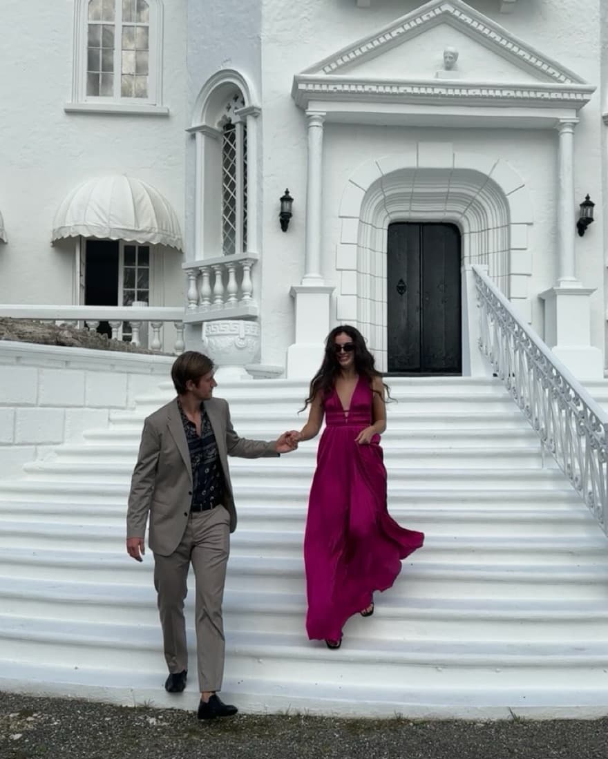 Ulla Johnson Veda Gown - Magenta - Image 4