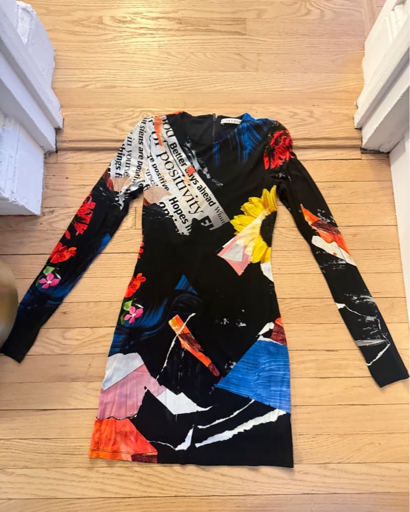 Alice & Olivia - Black Patterned  - Image 1