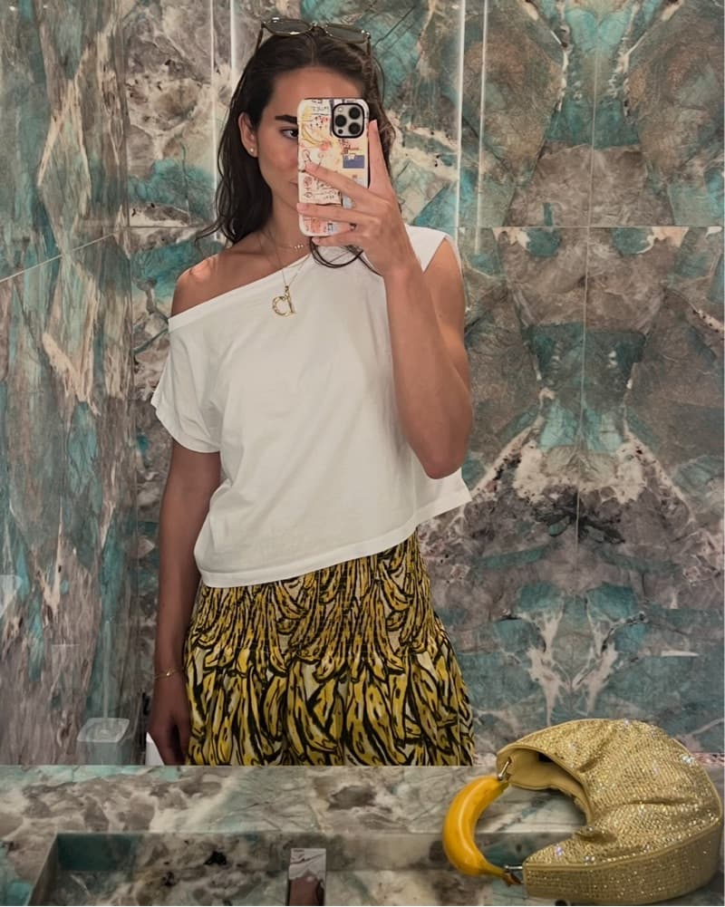 Simon Miller Banana Skirt In Yellow - Image 2