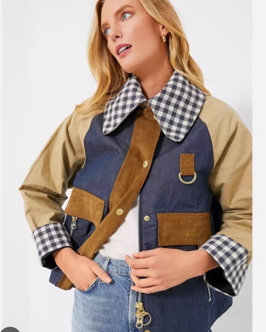 Barbour Gingham Jacket  - Image 1