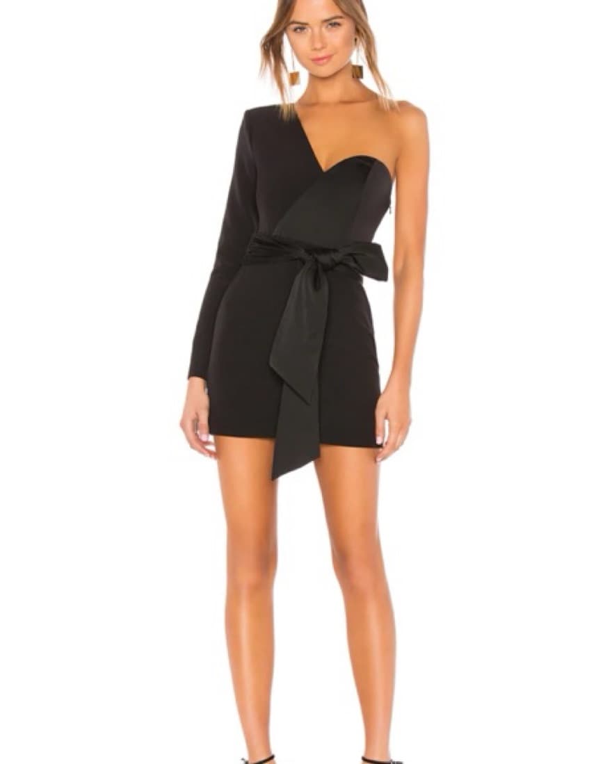 Monsieur Mini Dress Black NBD (Revolve) - Image 1