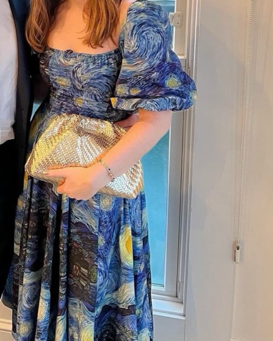 Selkie Starry Night Day Dress - Image 3
