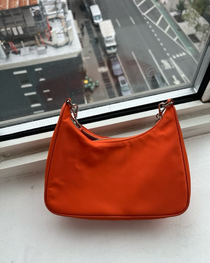 🧡💙Orange Prada Bag - Image 2