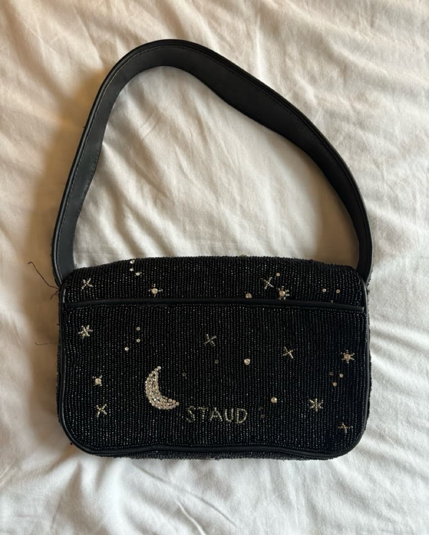 STAUD Tommy Starry Night Beaded Bag - Image 3
