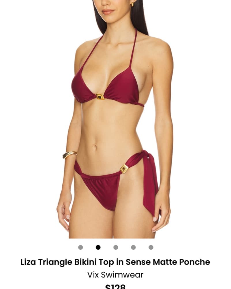 Vix Swimwear Liza Triangle Bikini Set - Image 2