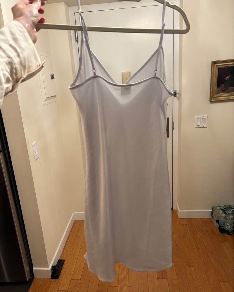 Wilfred White Slip Dress - Image 4