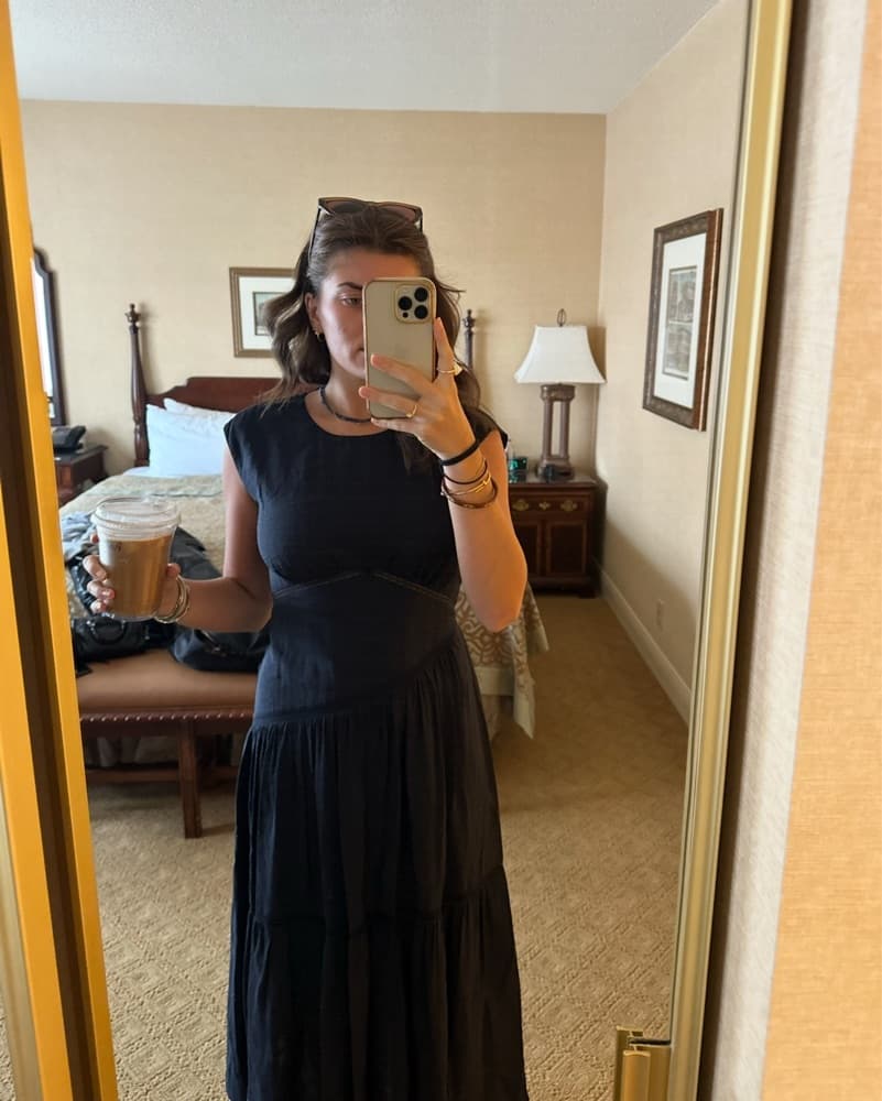 Frame Linen Midi Dress - Image 3