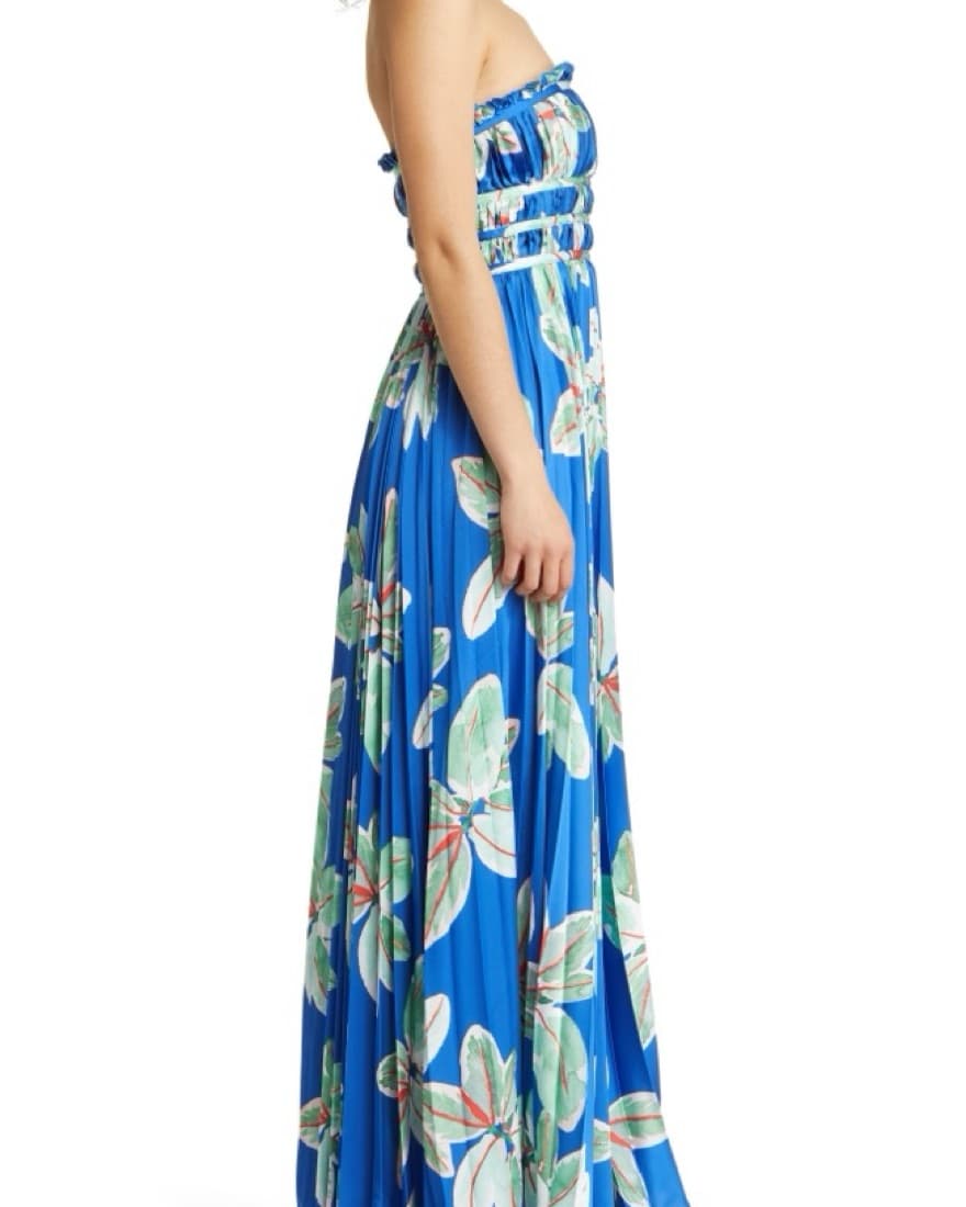 Hutch Strapless Floral Gown - Image 3