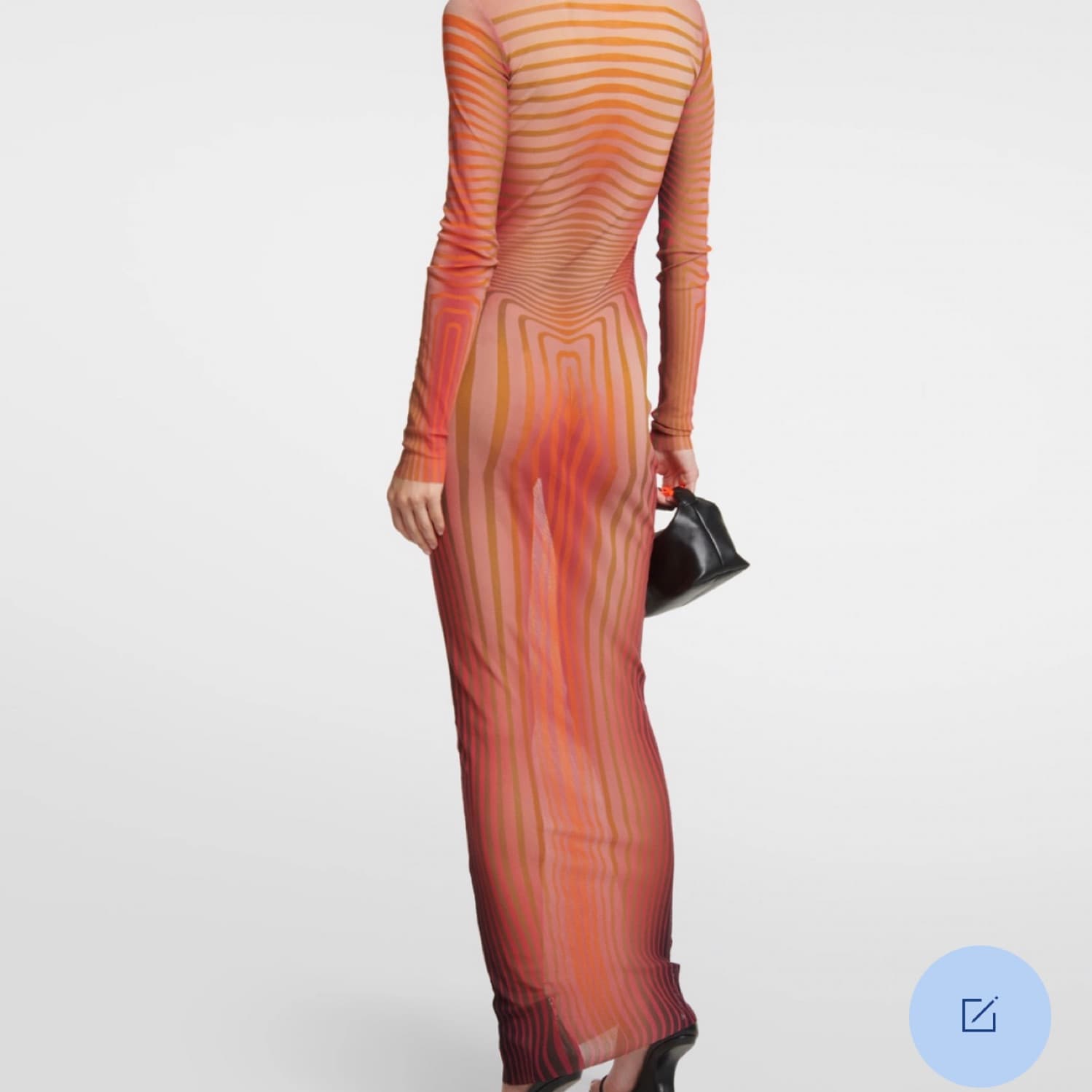 Jean Paul Gaultier Morphing Stripe Dress - Image 2