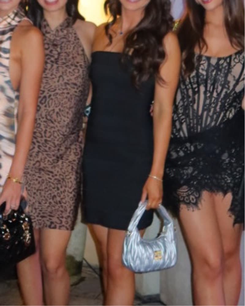 Vintage D&G Mini Black Dress - Image 1
