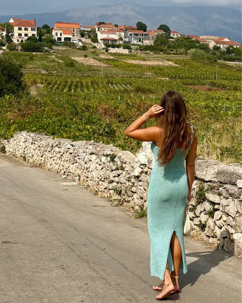 Summery Turqouise Maxi Dress - Image 2