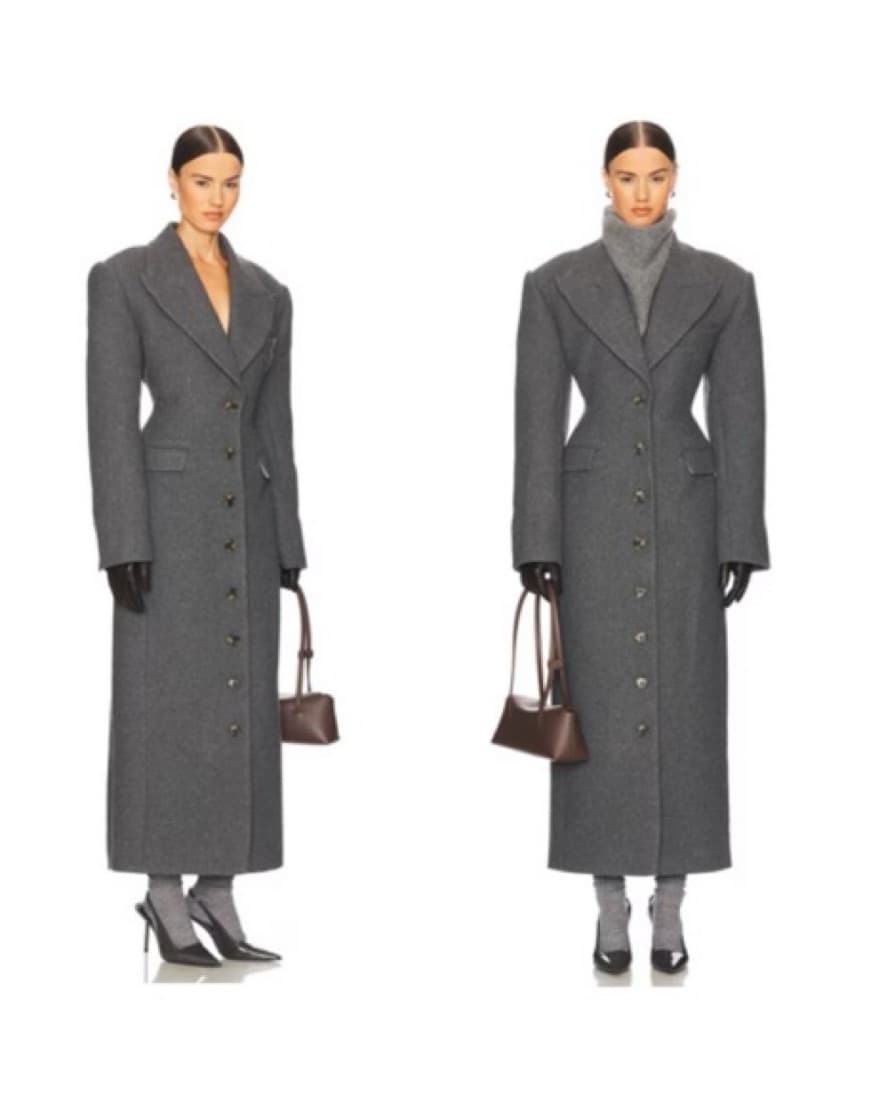 HELSA ITALIAN WOOL BLEND TOPCOAT SIZE SM - Image 3