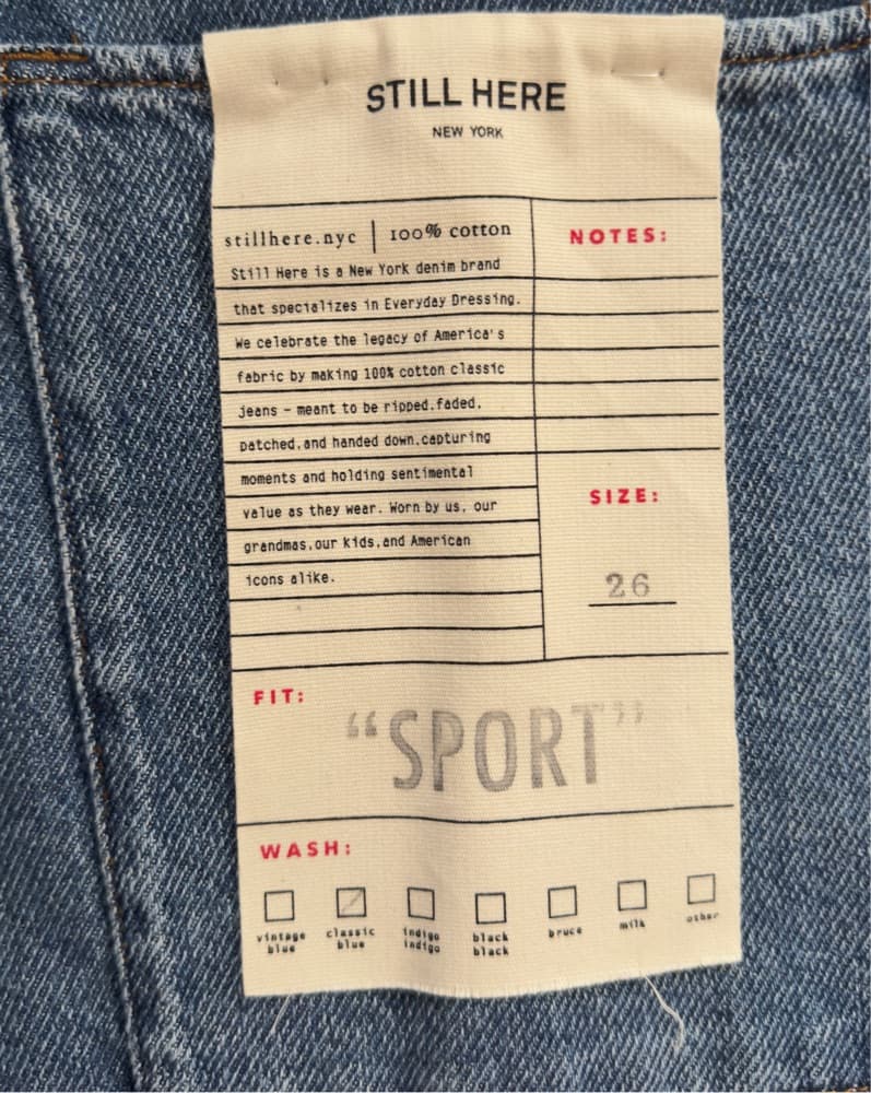 Still Here NYC Sport Jeans (26) - Image 5
