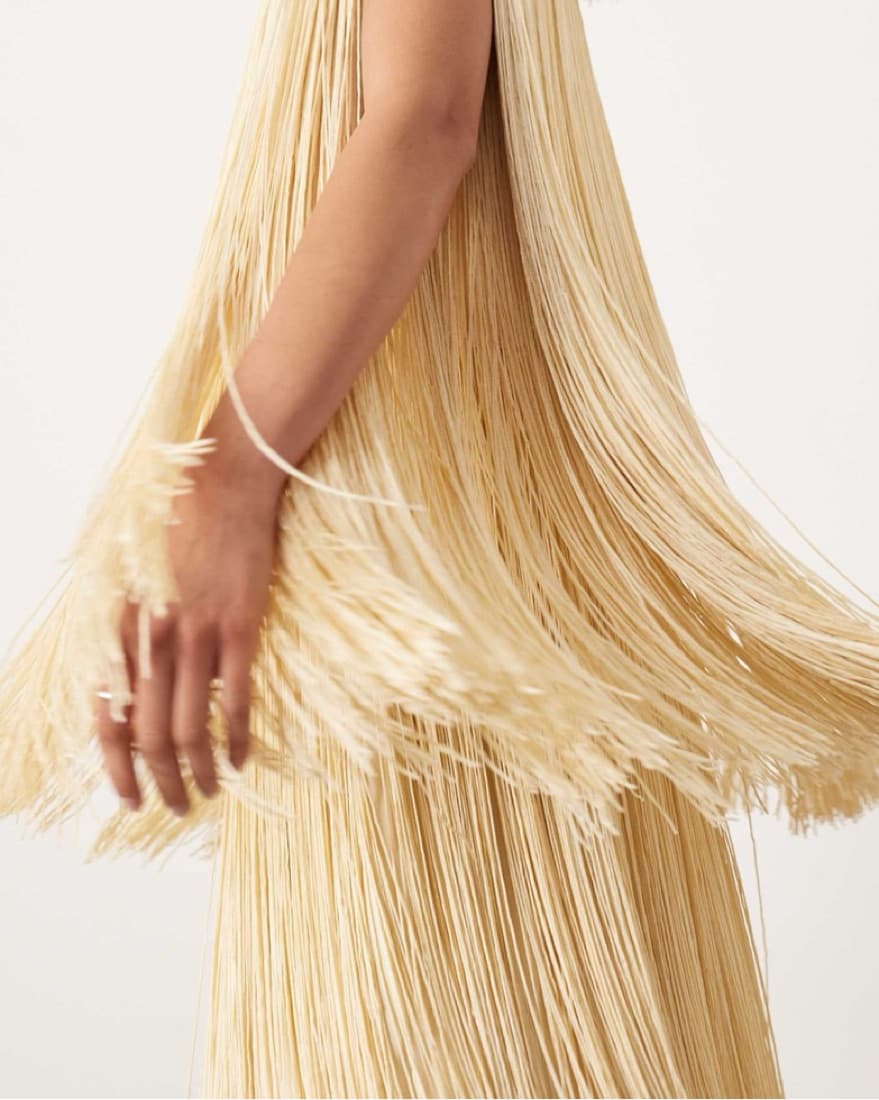 ASOS EDITION ultimate fringe Maxi - Image 3
