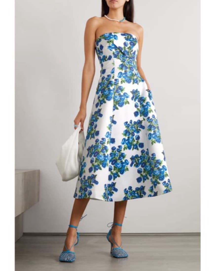 Emilia Wickstead Midi Dress - Image 1