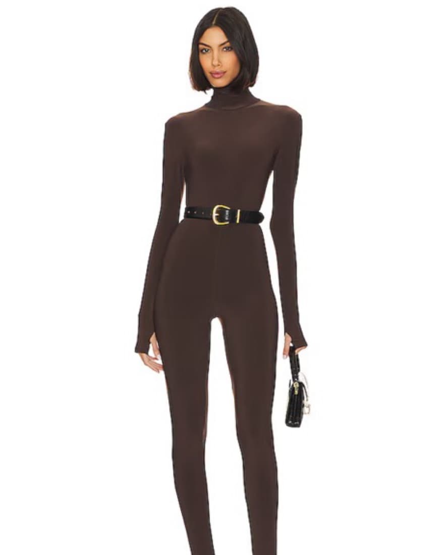 Norma Kamali Brown Jumpsuit - Image 1
