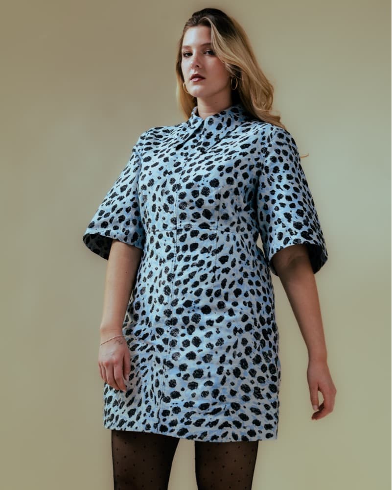 Blue Print GANNI Dress - Image 1