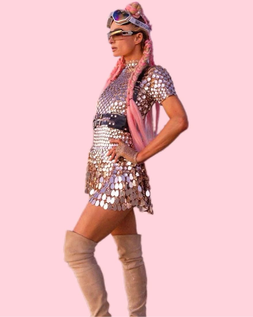 Gold Goddess Dress - Image 4