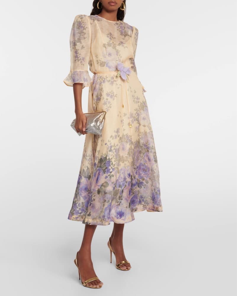 Zimmermann Floral Flare Dress - Image 2