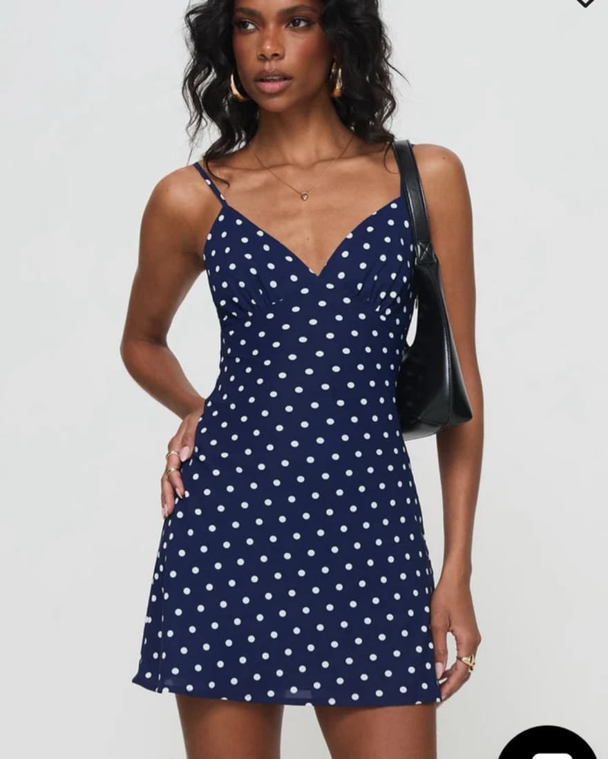Princess Polly Polka Dot Dress - Image 1