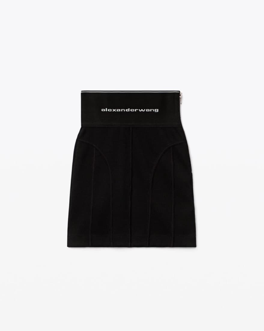 Alexander Wang Logo Iconic Skirt - Image 5