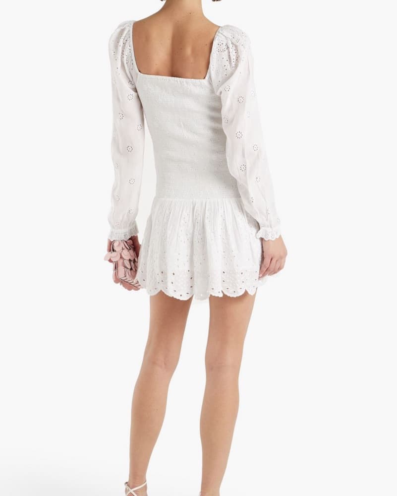 White Loveshackfancy Dress - Image 3