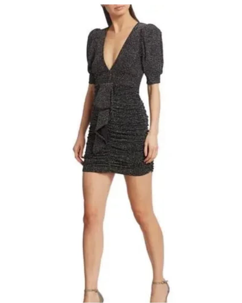 for Love & Lemons Margaux Glitter Dress - Image 3