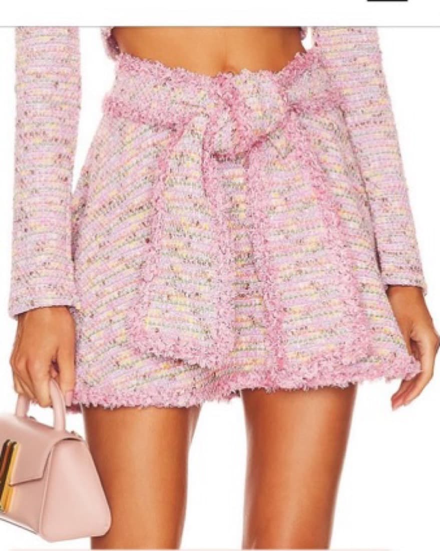 Tweed Mini Skirt - Image 1