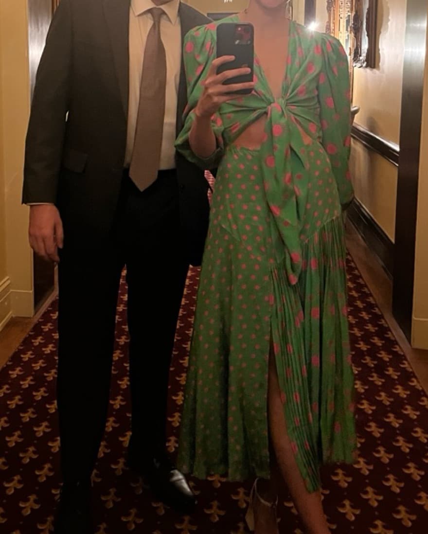 Green Midi Dress - Image 2