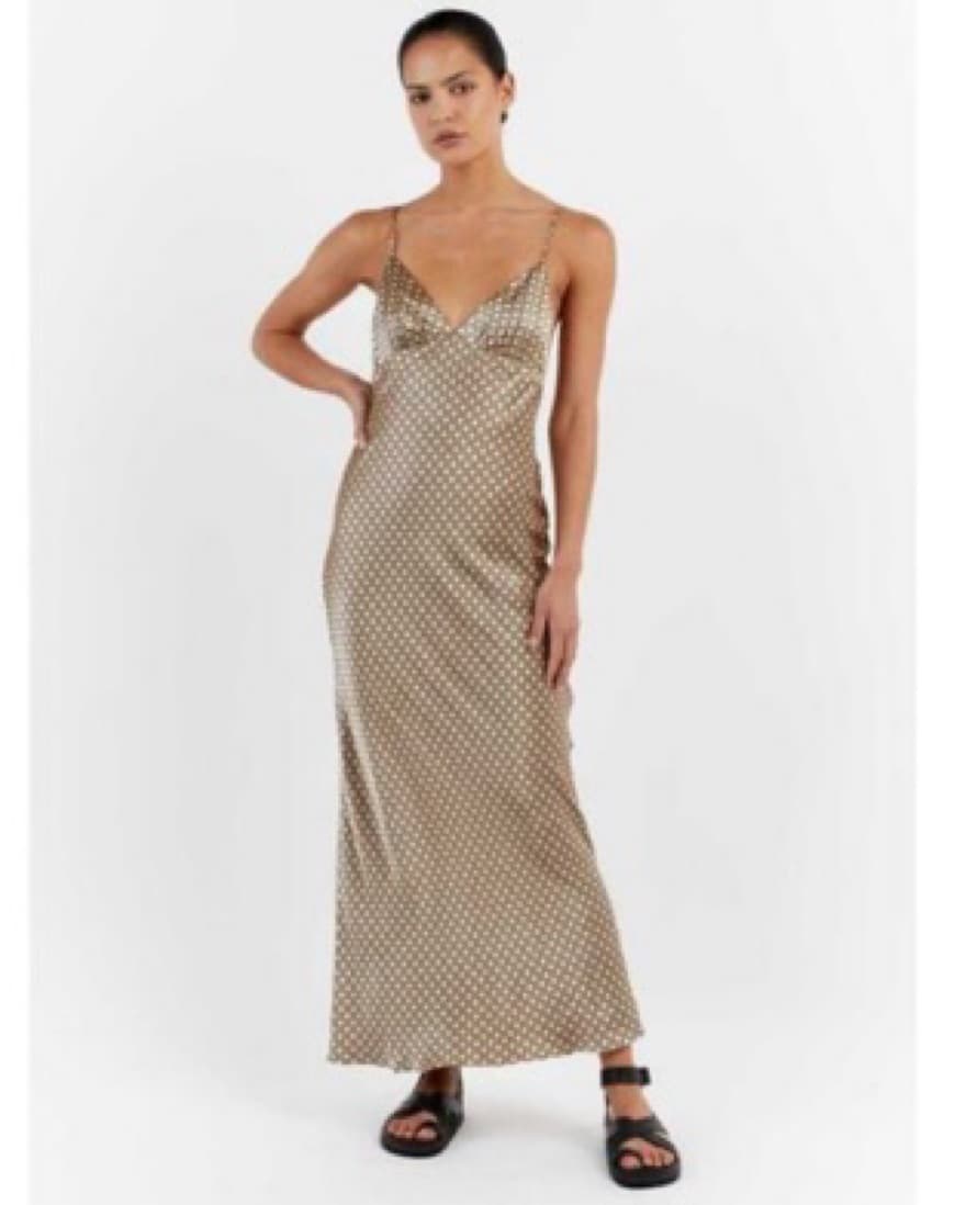 DISSH Lou Swirl Satin Maxi - Image 1
