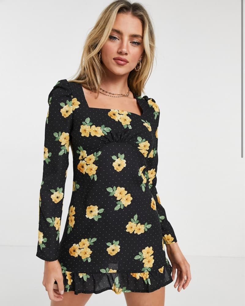 Sunflower Mini Dress - Image 1