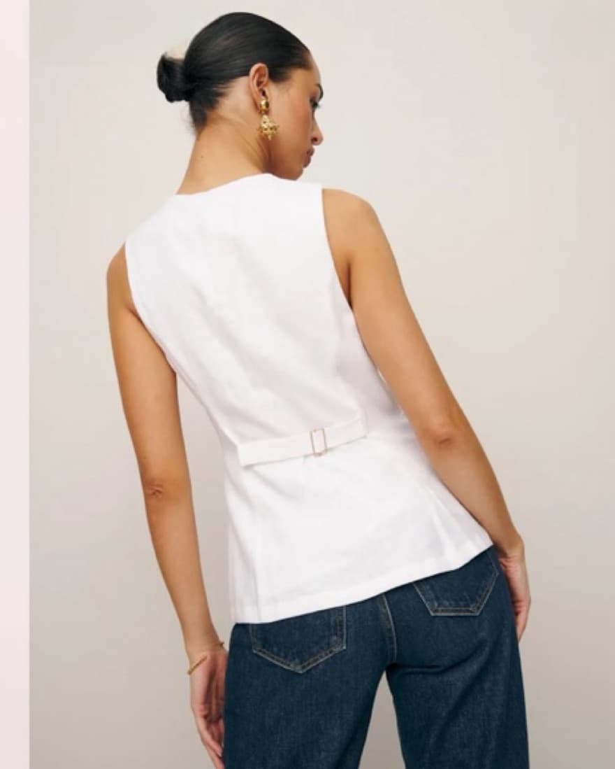 Reformation Linen Top - Image 5