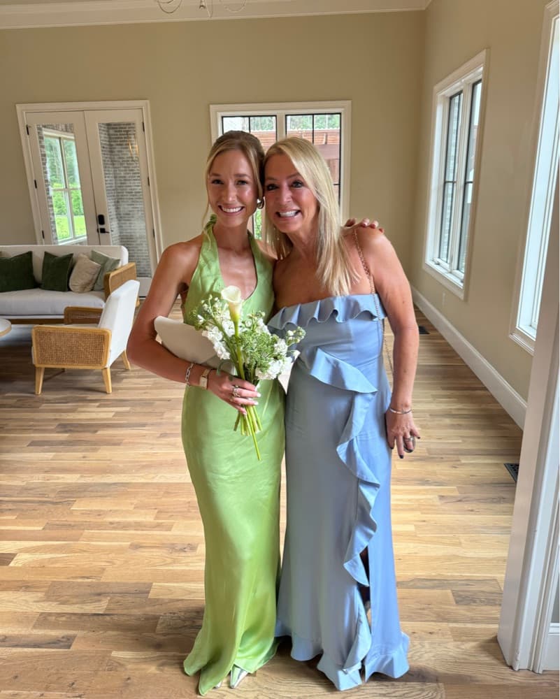 Lulus Light Green Halter Maxi Dress  - Image 4