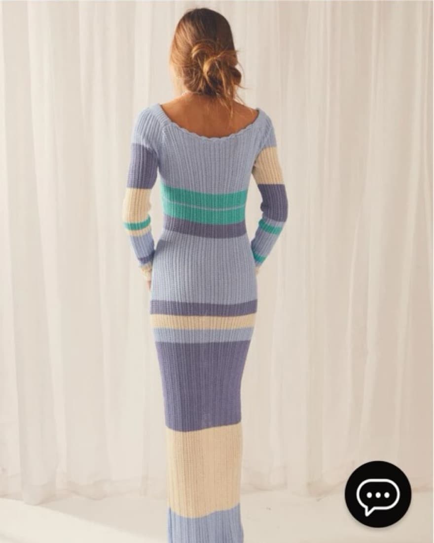 Peppermayo Love Ride Crochet Maxi Dress - Image 2