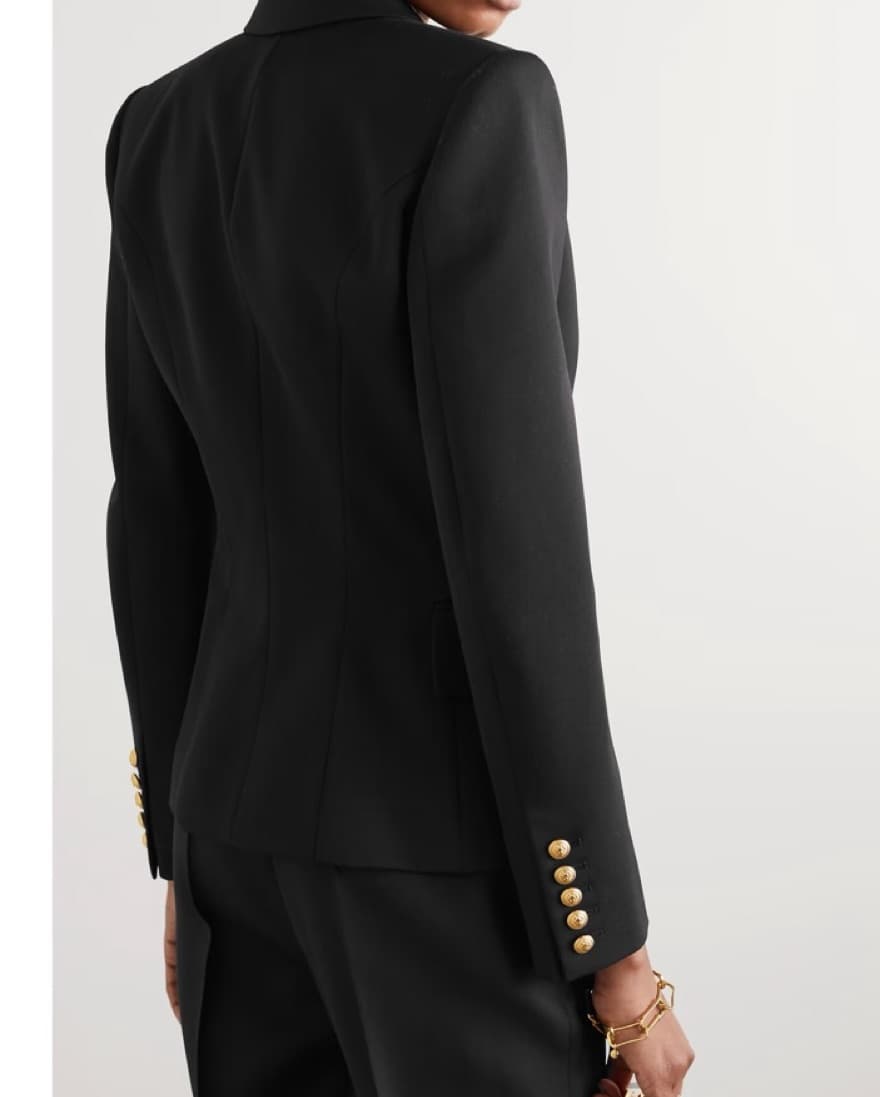 Balmain Classic Double-Breasted Blazer - Image 3