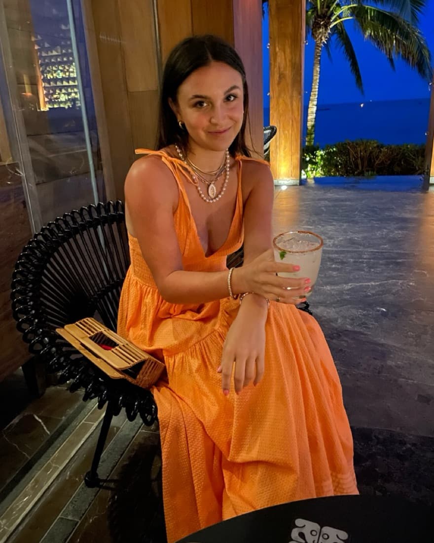 Solid And Striped Dress - Image 5