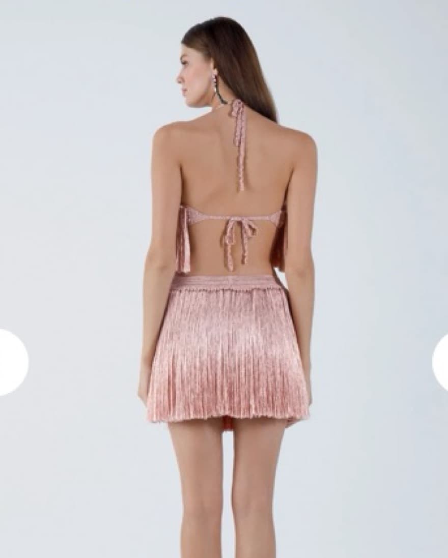 Pink Fringe Top  - Image 2