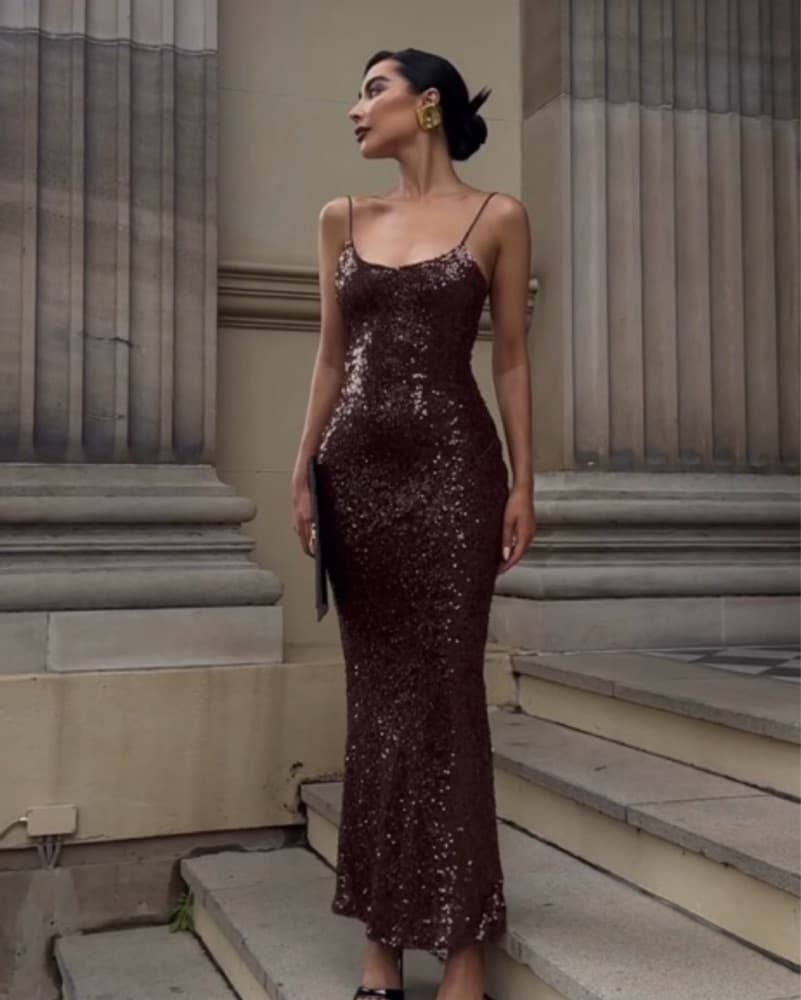 Meshki Branna Sequin Maxi Dress - Image 1