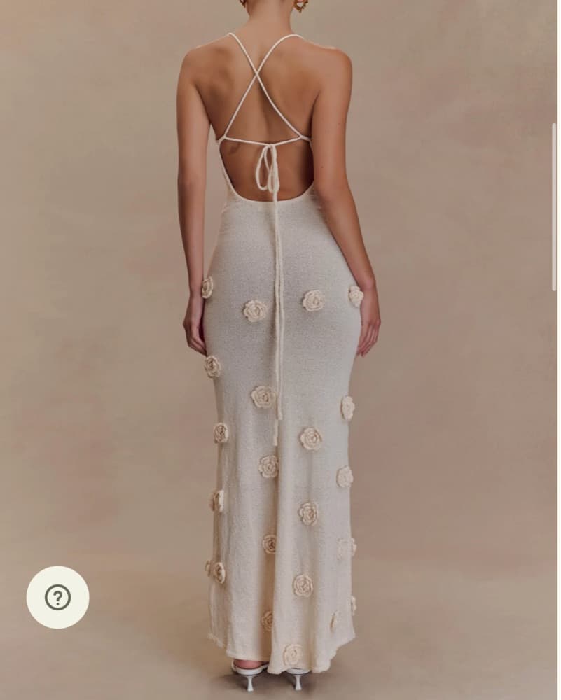 Meshki Knit Floral Maxi Dress - Image 2