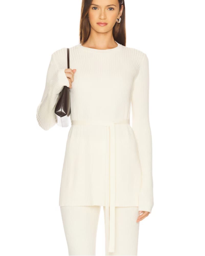Matching Cream Sweater Set - Image 2