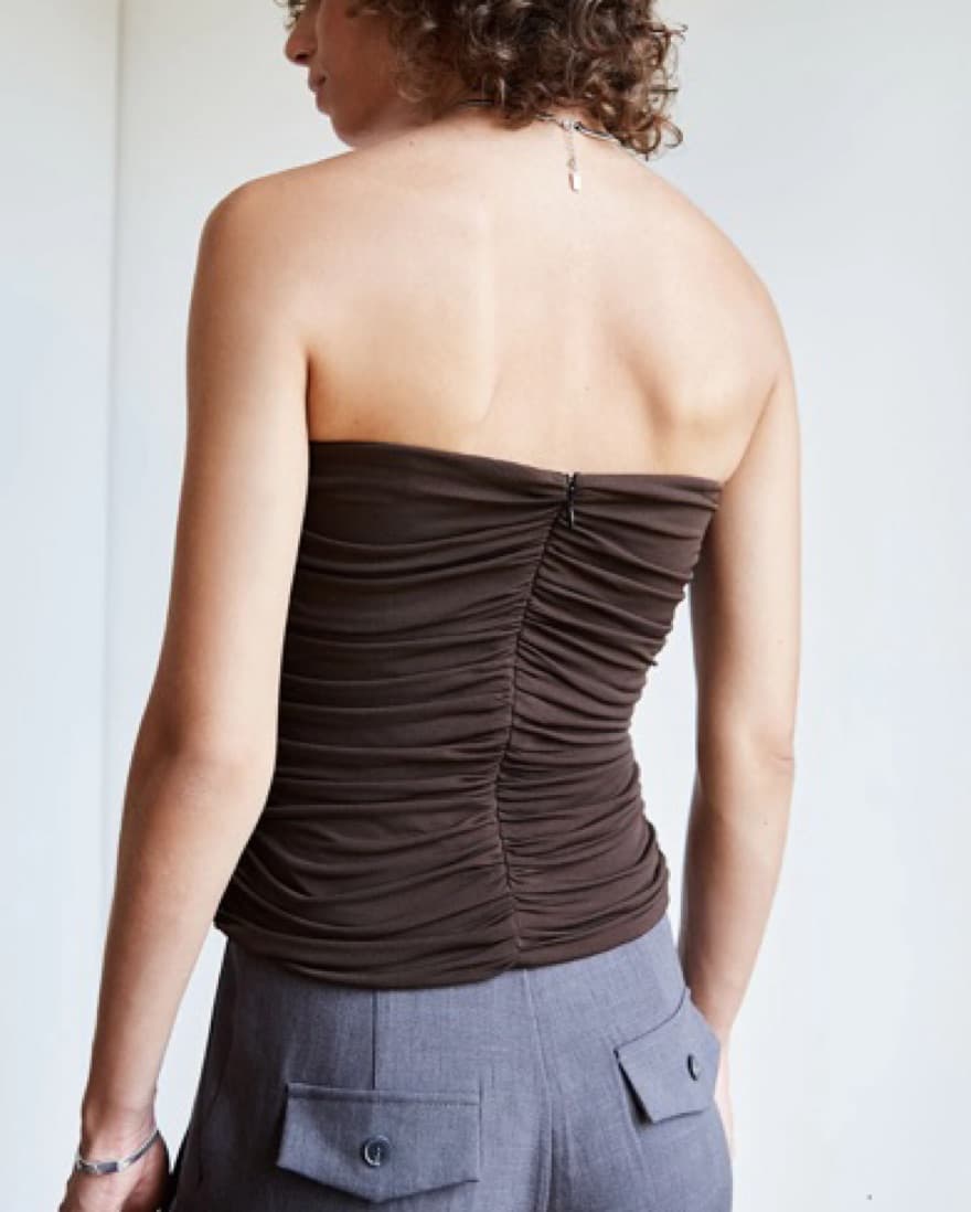 Pixie Market Dominique Bustier Top - Image 2